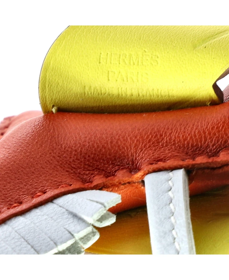 Pre-Owned HERMES Pm Pegase Rodeo Bag Charm Leather
