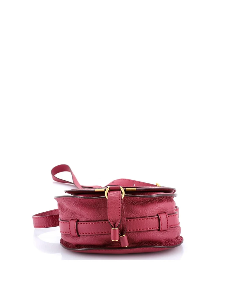 Pre-Owned Chloe Mini Marcie Crossbody Bag Leather