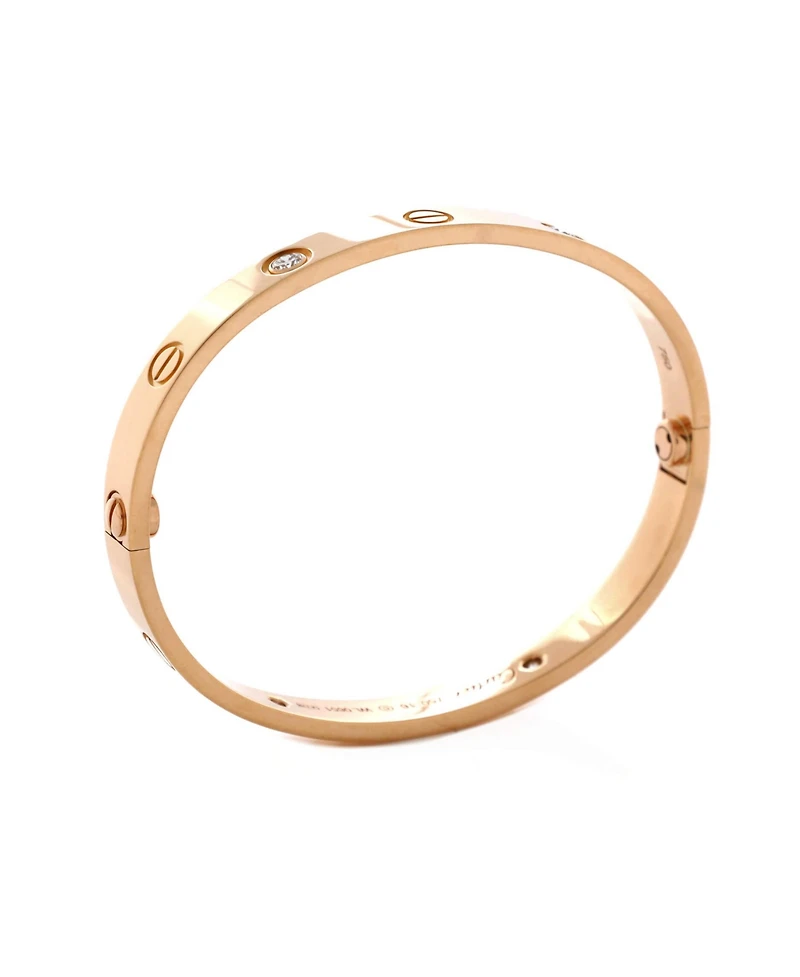 Pre-Owned Cartier Love 4 Diamond Bracelet