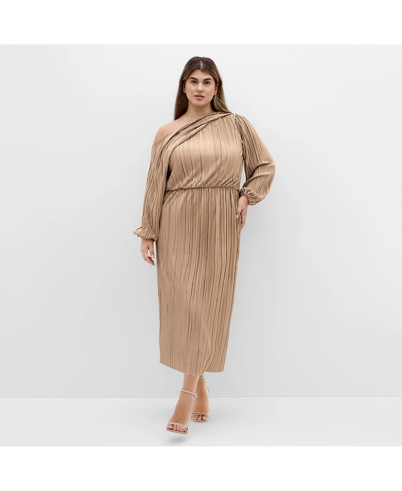 City Chic Women's Jay Off Shoulder Dress