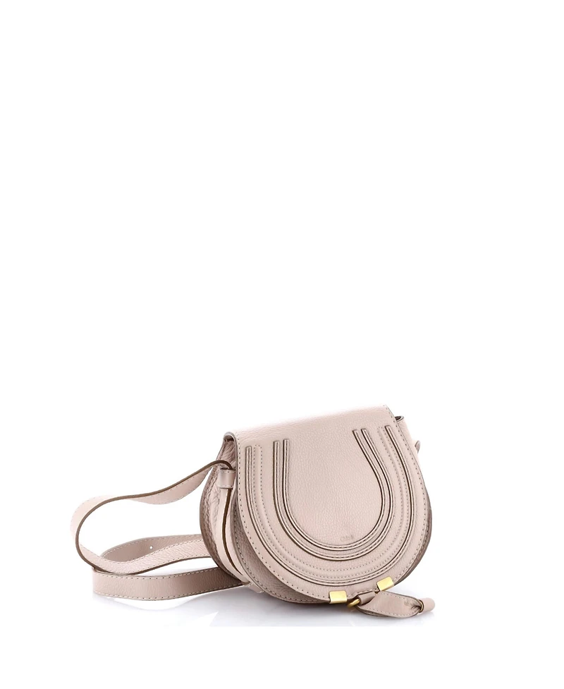 Pre-Owned Chloe Mini Marcie Crossbody Bag Leather