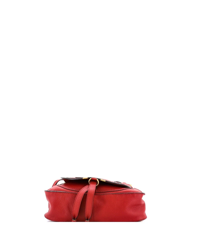 Pre-Owned Chloe Small Marcie Satchel Leather