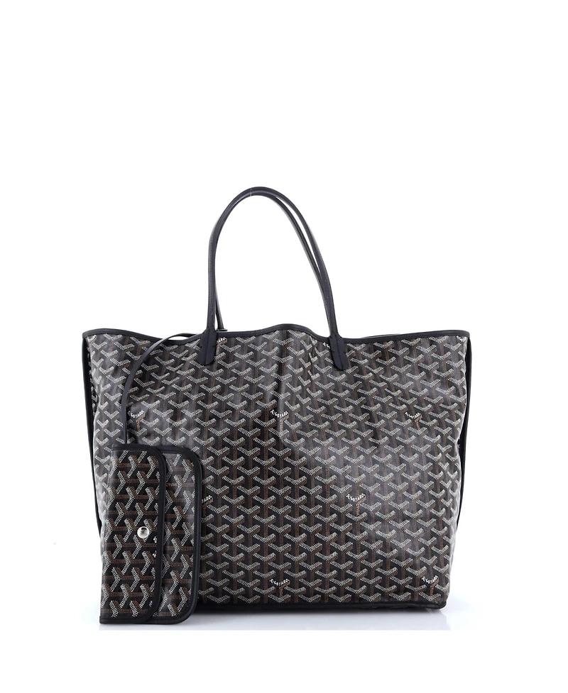 Pre-Owned Goyard Gm Anjou Reversible Tote Coated Canvas