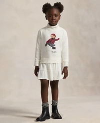 Polo Ralph Lauren Toddler & Little Girls 4T-6X Bear Fleece Dress