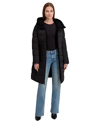 Laundry By Shelli Segal Women's Sega Long Puffer Coat