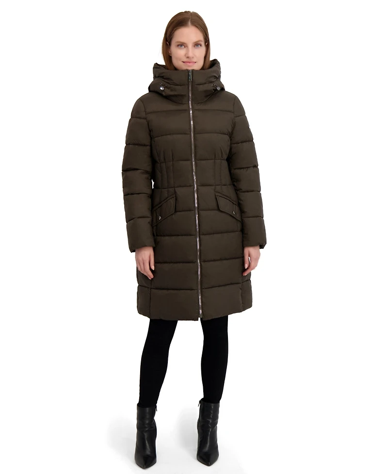 Laundry By Shelli Segal Women's Sega Long Puffer Coat