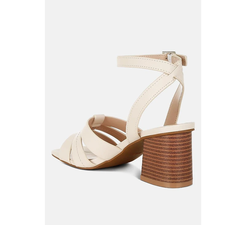 London Rag Signora Pin Buckle Ankle Strap Sandals Women
