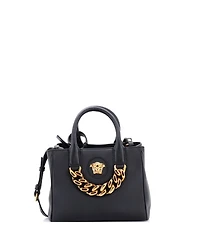 Pre-Owned Versace Small La Medusa Convertible Tote Bag Leather