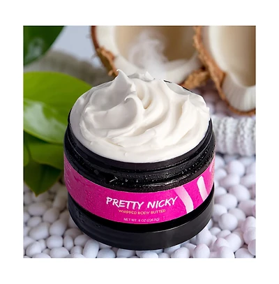 CoCo Xo Pretty Nicky Natural Whipped Body Butter 8 oz.