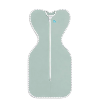 Love To Dream Swaddle Up Sleep Sack - Lite 0.2 Tog Soft Blue Small (8-13lbs)