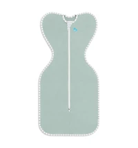 Love To Dream Swaddle Up Sleep Sack - Lite 0.2 Tog Soft Blue Small (8-13lbs)