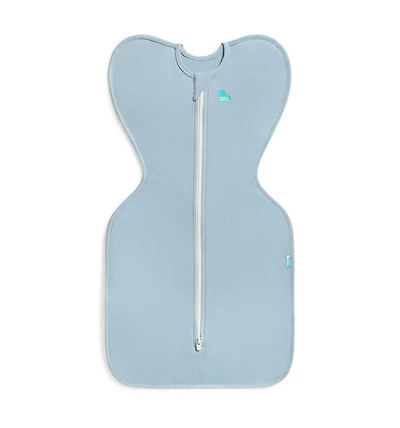 Love To Dream Swaddle Up Sleep Sack - Lite 0.2 Tog Soft Blue Small (8-13lbs)