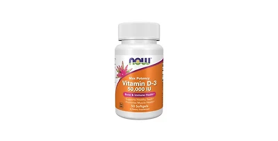 Now Foods Vitamin D-3, 50,000 Iu, 50 Softgels