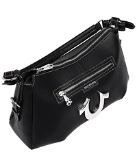 True Religion Zip Chain Soft Satchel