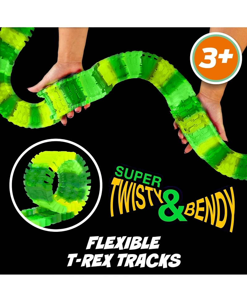 Usa Toyz Dinosaur Race Tracks for Kids- 262pk