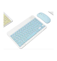 risokeys Portable Wireless Keyboard And Mouse Combination,Ultra-Thin Design, Rechargeable Battery, 550mAh,Compatible With Laptops, Ipads, Android, Sil