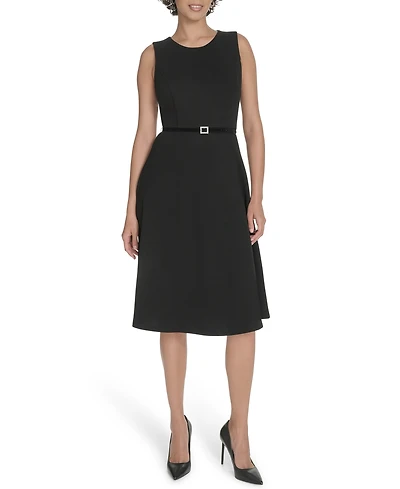S/L Belted F&F Midi