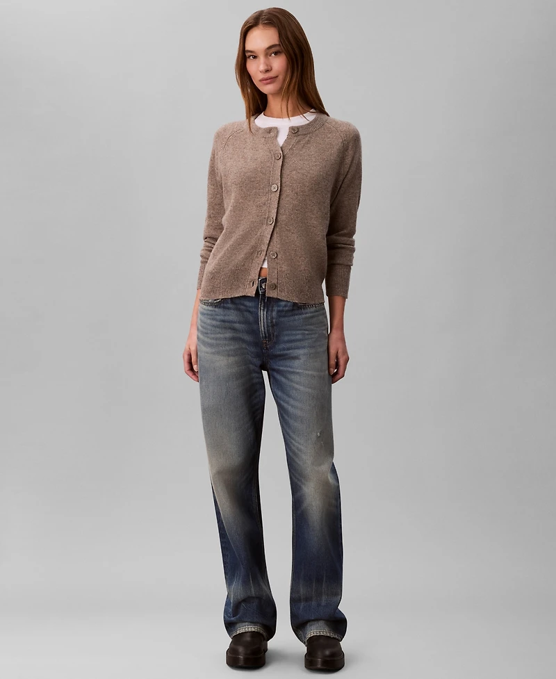 Calvin Klein Women's Long Sleeve Cardigan Sweater