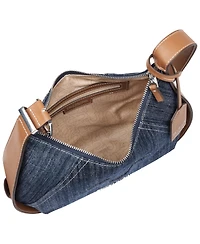 True Religion Denim Raised Horseshoe Hobo