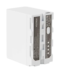 Viltrox L-Series Np-F970 48.84Wh 7.4V 6600mAh Lithium-Ion Battery, White