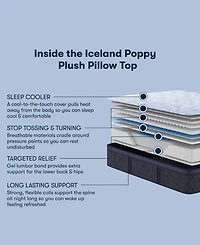 Serta Perfect Sleeper Iceland Poppy 14" Plush Pillow Top Mattress, King