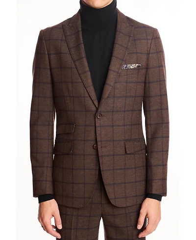 Paisley & Gray Men's Ashton Peak Plaid Blazer