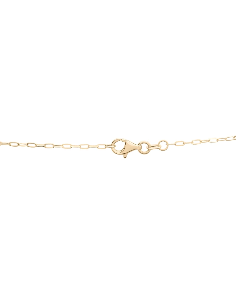 Wrapped Diamond Necklace (1/6 ct. t.w.) in 10K Yellow Gold