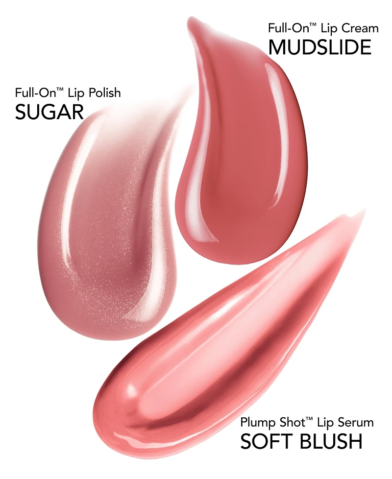 Buxom Cosmetics 3-Pc. Holiday Sweet As Suga Mini Lip Plumbing Kit