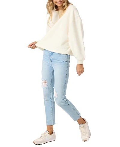 O'Neill Juniors' Crewneck Long Sleeve Top