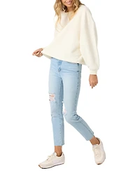 O'Neill Juniors' Crewneck Long Sleeve Top