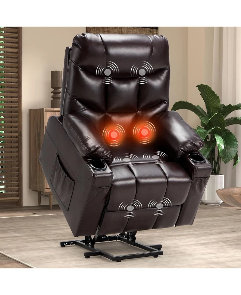 Aecojoy Multi-Function Power Lift Recliner for Elderly