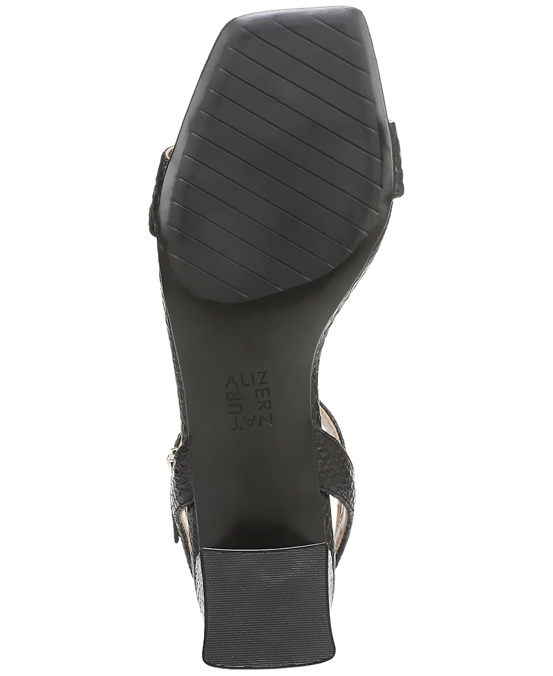 Naturalizer Women's Hana Square Toe Strappy Sandals