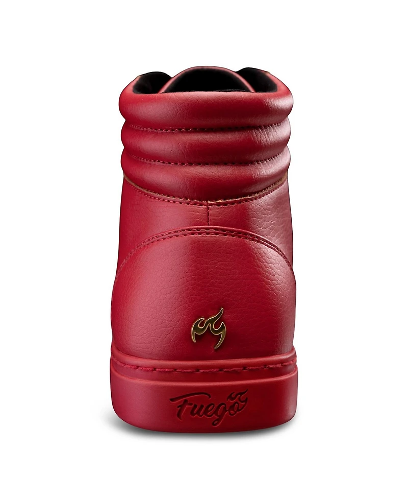 Women's Red High-top Sneaker