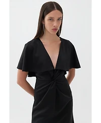 Nocturne Women's Knotted Long Dress