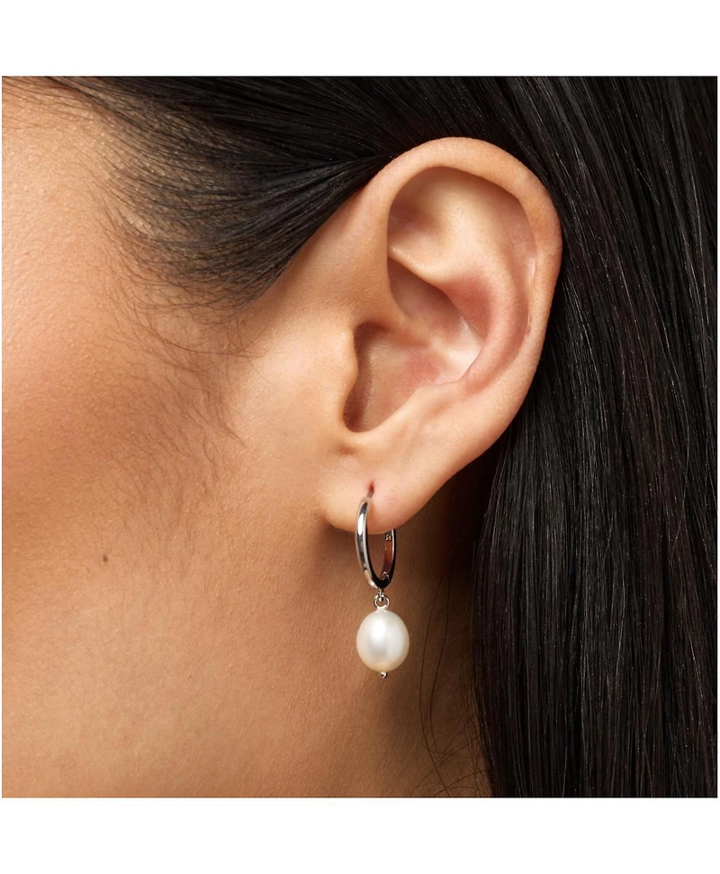 Ana Luisa Pearl Hoops