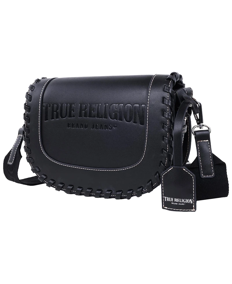 True Religion Whip Stitch Saddle Bag