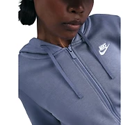 Nike Women's Sportswear Club Fleece Full-Zip Hoodie