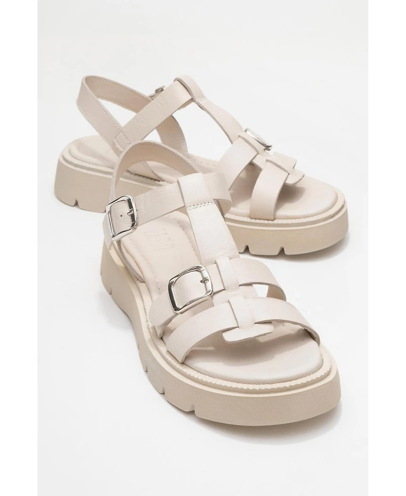 Forever & Always Shoes Melvin Leather Sandal (Women)