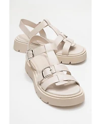 Forever & Always Shoes Melvin Leather Sandal (Women)