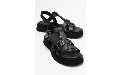 Forever & Always Shoes Melvin Leather Sandal (Women)