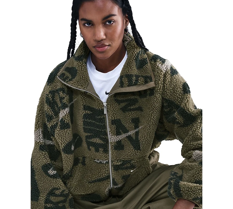 Nike Women's Street High-Pile Long Sleeve Jacket