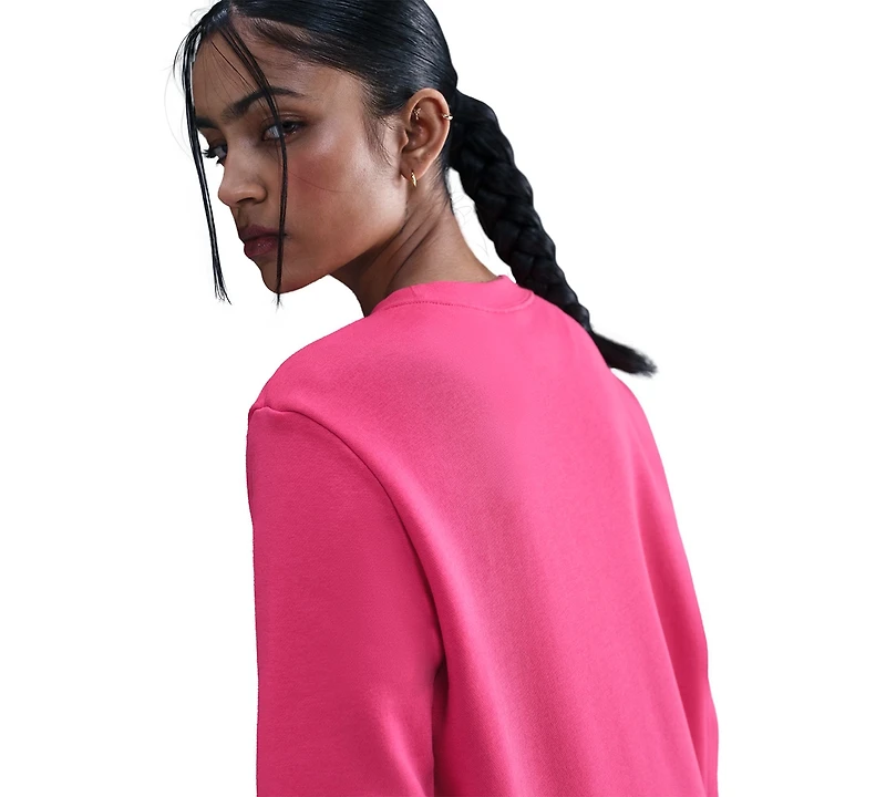 Nike Sportswear Women's Club Fleece Graphic Crewneck Sweatshirt
