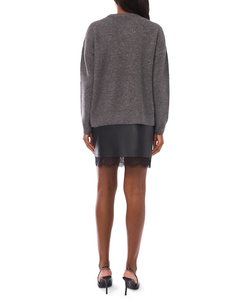 Vince Camuto Women's Sequin Long Sleeves Sweater