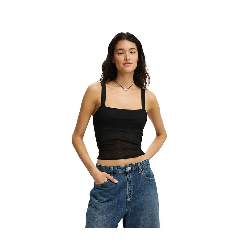 Cotton On Women's Brooke Mesh Cami
