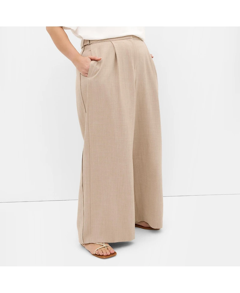 City Chic Women's Blakely Wide Leg Pant