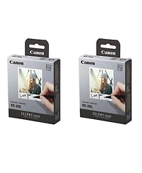Canon 2 Pack Selphy Color Ink/Label Xs-20L Set, 20 Sheets