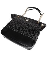 True Religion Cinch Side Soft Logo Tote