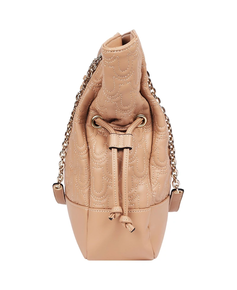 True Religion Cinch Side Soft Logo Tote