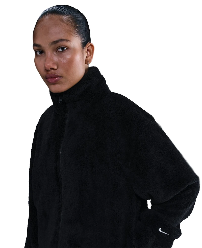 Nike Women's Essential Sherpa High-Pile Fleece Jacket