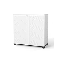 Decksplore Diamond-Shaped Outdoor Storage Cabinet